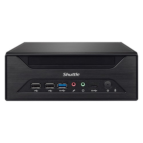 Shuttle XPC slim Barebone XH610 - S1700, Intel H610, 1xDP, 1xHDMI, 1x VGA, 2x COM (RS232), 2x LAN (2.5G and 1G), 1x slim5.25 Shuttle XPC slim Barebone XH610 - S1700, Intel H610, 1xDP, 1xHDMI, 1x VGA, 2x COM (RS232), 2x LAN (2.5G and 1G), 1x slim5.25
